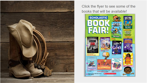 book fair flyer